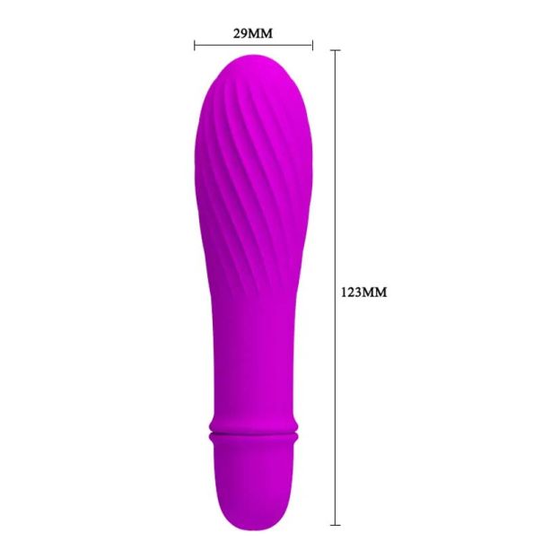 Ljubičasti Silikonski Vibrator Jonathan - 014503