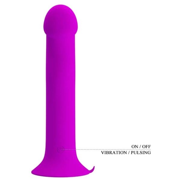 Ljubičasti Vibro Dildo sa Pulsacijom Murray - 014952-1