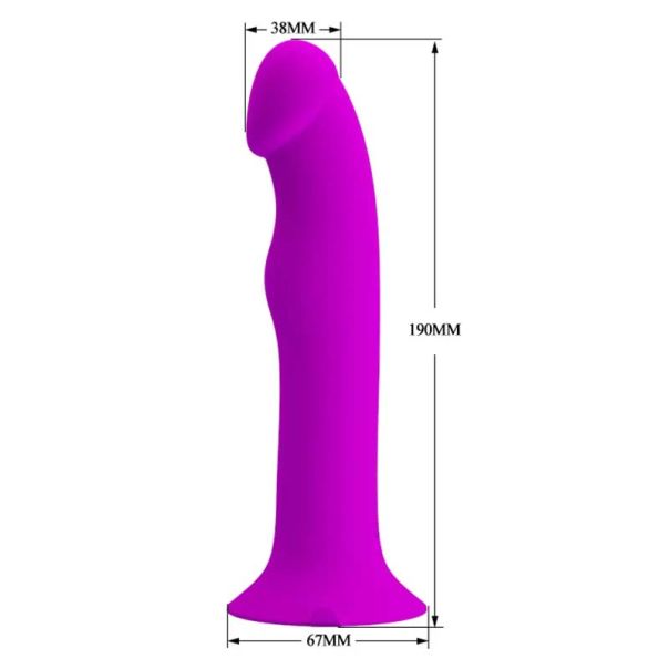 Ljubičasti Vibro Dildo sa Pulsacijom Murray - 014952-1