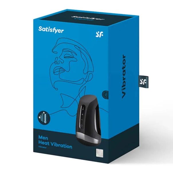 Mastrubator mogućnost zagrevanja Satisfyer Men Heat Vibration - 9016372