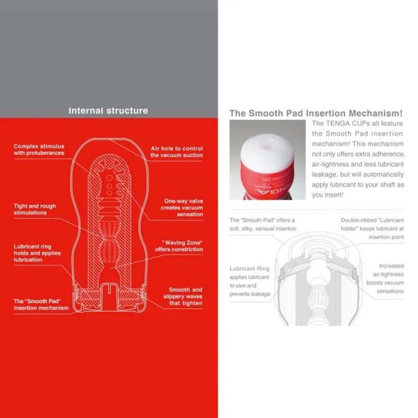 Masturbator TENGA Original Vacuum Cup - 05001940000