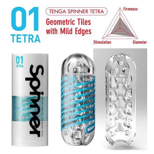 Masturbator TENGA Spinner Shell Tetra - 05343070000
