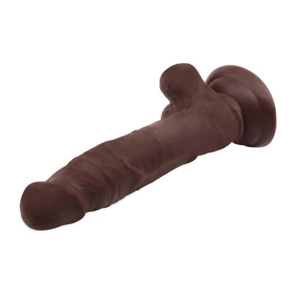 Mekani dildo sa testisima 19cm Flatterer - CN-711778024