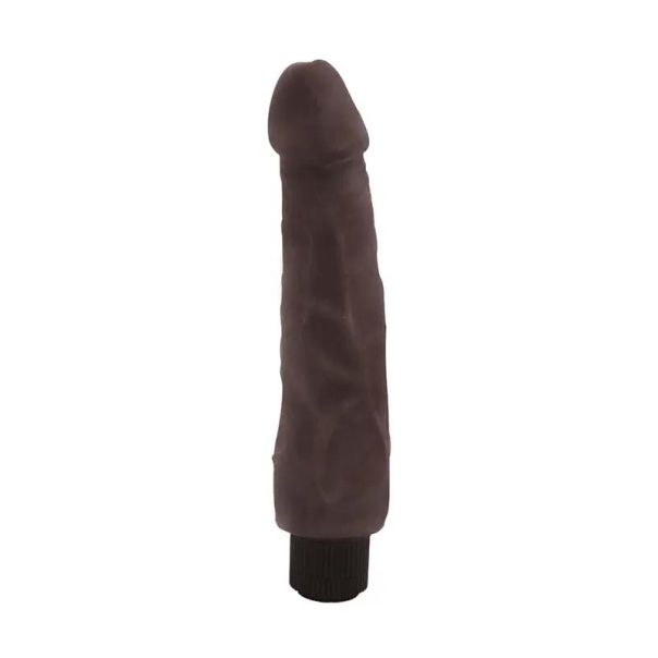 Mekani Realisticni Vibrator 24cm Greedy Guy Brown - CN-711703574