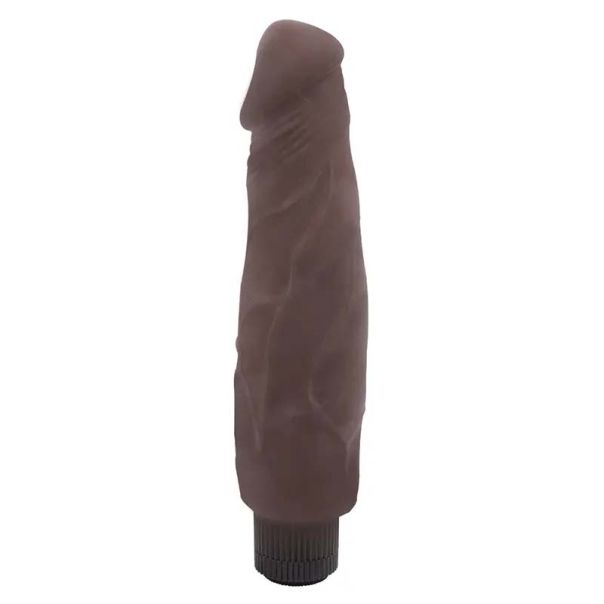 Mekani Realisticni Vibrator 24cm Greedy Guy Brown - CN-711703574