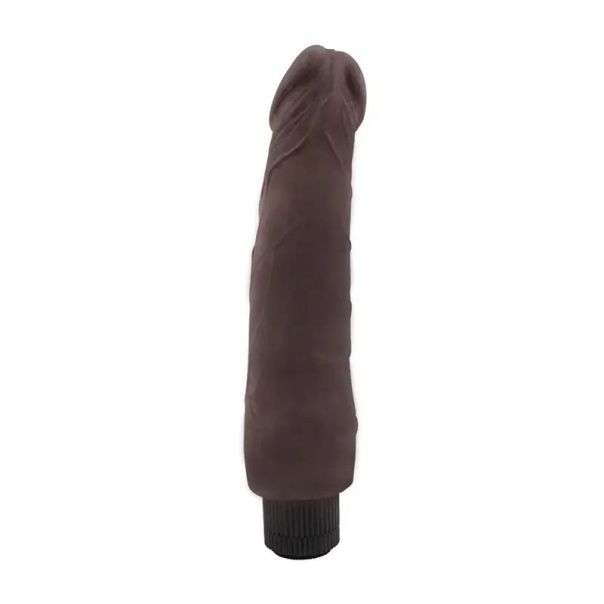 Mekani Realisticni Vibrator 24cm Greedy Guy Brown - CN-711703574