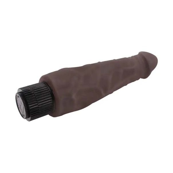 Mekani Realisticni Vibrator 24cm Greedy Guy Brown - CN-711703574