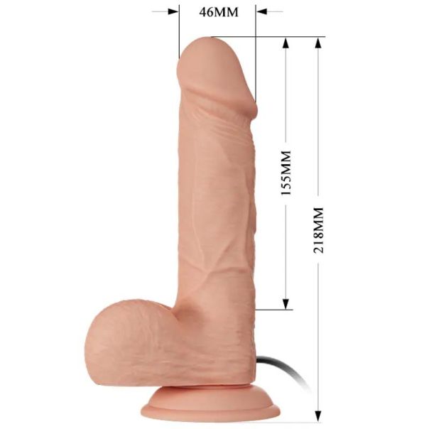 Mekani Vibro Dildo 22cm Bahamut - 008105ZR