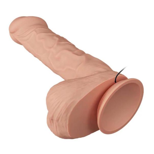 Mekani Vibro Dildo 26cm Bergrisi - 008103ZR