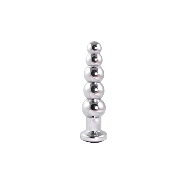 Metalne analne kuglice sa crnim dijamantom - ft001060