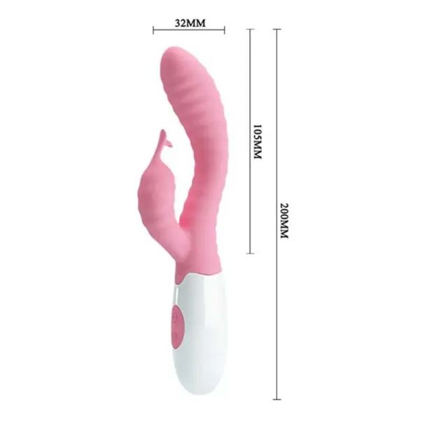 Roze multifunkcionalni vibrator G tačka - 014705-1