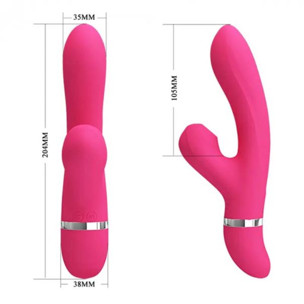 Multifunkcionalni Vibrator sa Usisavanjem Willow - 014916