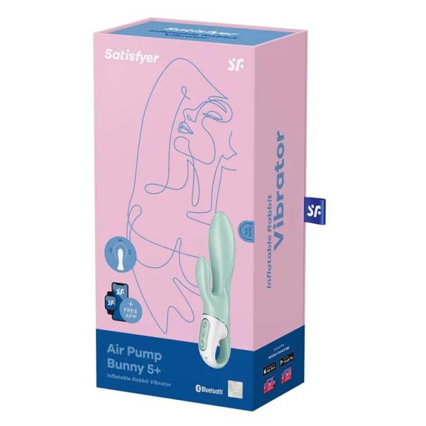 Multifunkcionalni Vibrator SATISFYER AIR PUMP BUNNY 5 - 4038537