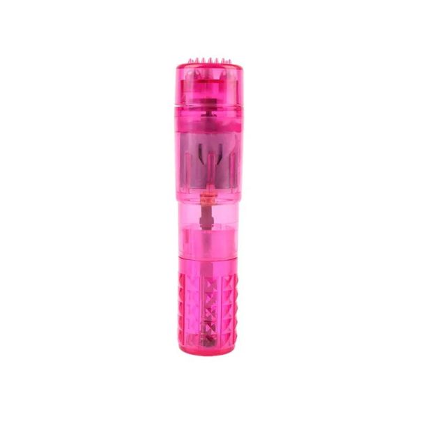 Multufinkcionalni Plasticni Vibrator THE ULTIMATE MINI MASSAGER PINK - CN-141134160