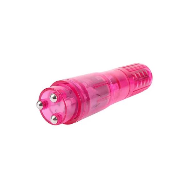 Multufinkcionalni Plasticni Vibrator THE ULTIMATE MINI MASSAGER PINK - CN-141134160