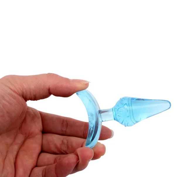 Plavi analni dildo za pocetnike - CN-331410082