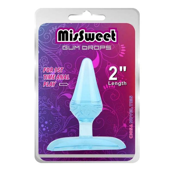Plavi analni dildo za pocetnike - CN-331410082
