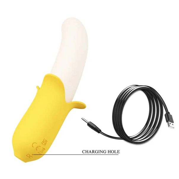 Pokretljivi Banana Vibrator Banana Geek - 014957