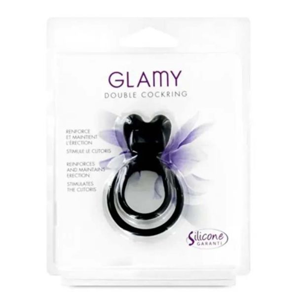 Prsten za penis i testise crni - 5710050010