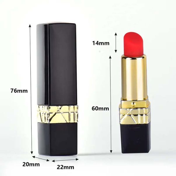Punjivi Vibrator Karmin Lipstick Vibrator - RL-LV01