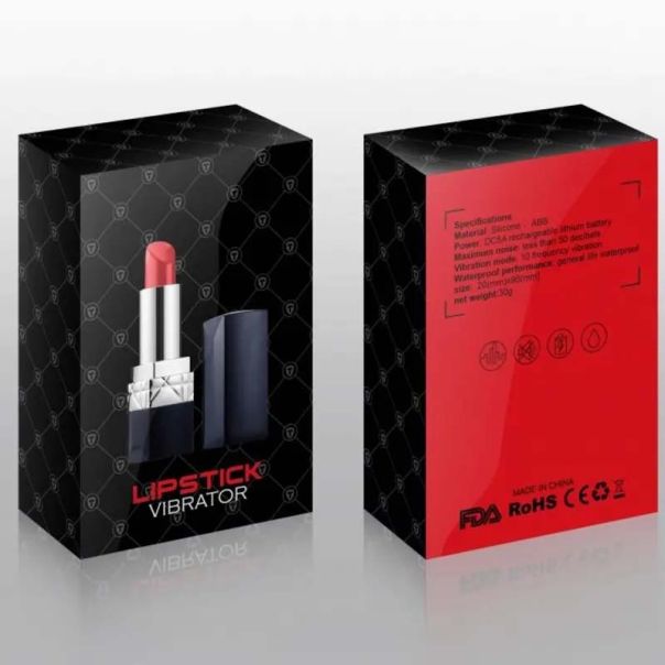 Punjivi Vibrator Karmin Lipstick Vibrator - RL-LV01