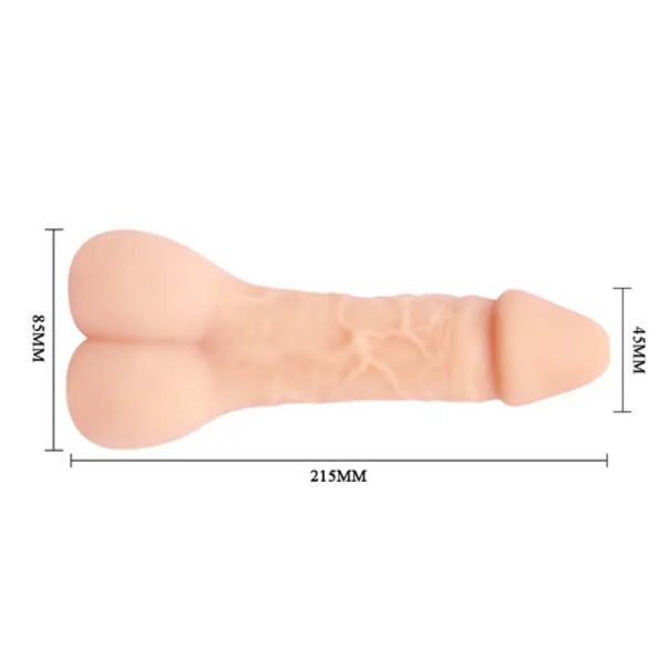 Realistična Navlaka za Penis Bigger Man - 009176