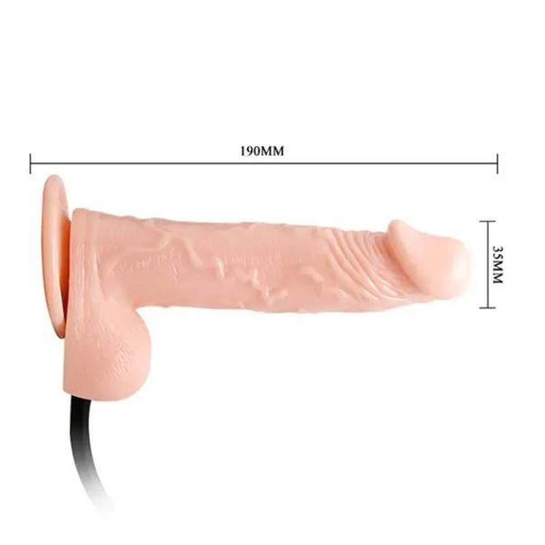 Realistični dildo na naduvavanje - 008067Q
