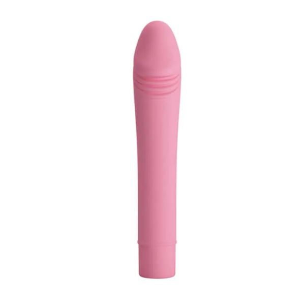 Realistični Silikonski Vibrator Polevik Pink - 014718-1