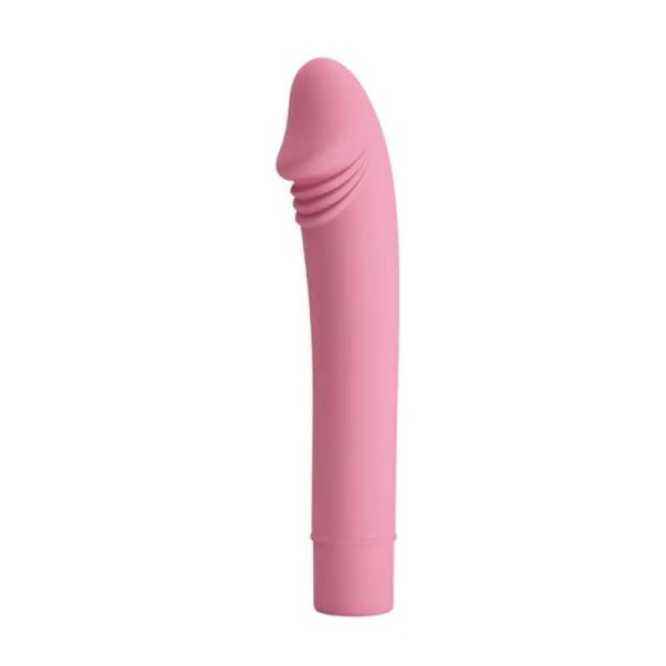 Realistični Silikonski Vibrator Polevik Pink - 014718-1
