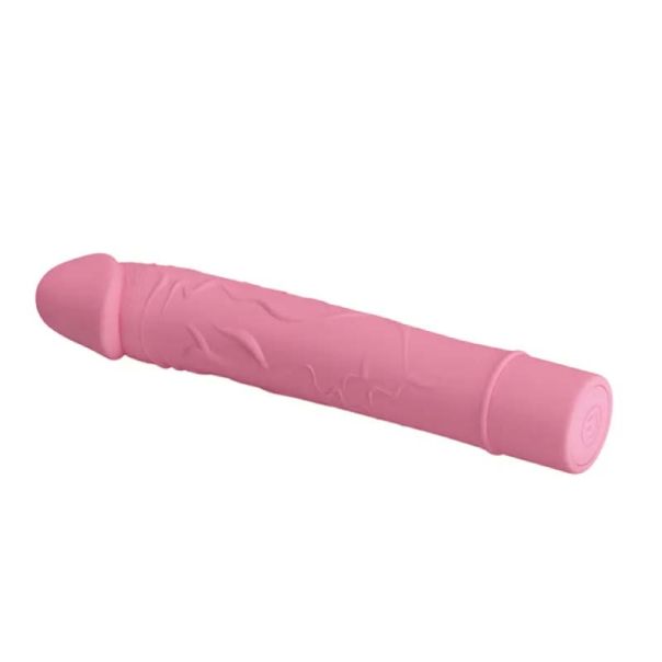 Realistični Silikonski Vibrator Vic Pink - 014701-1