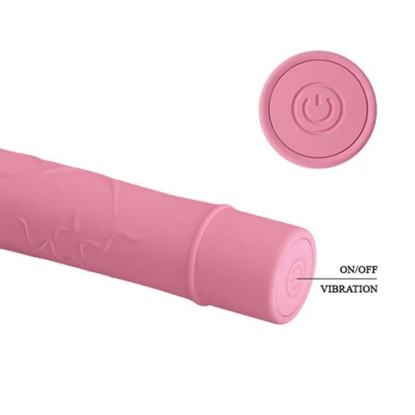 Realistični Silikonski Vibrator Vic Pink - 014701-1
