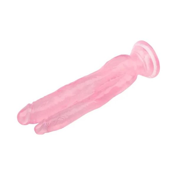 Roze dildo za duplu penetraciju - CN-711916426