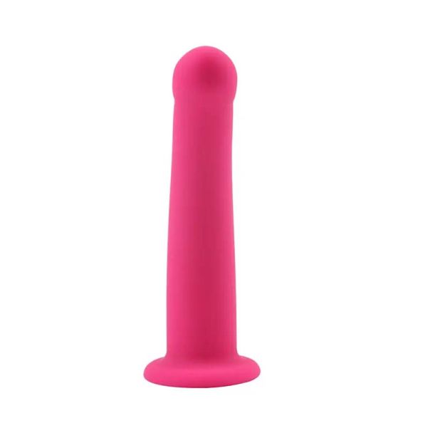Roze silikonski dildo bez testisa Bend Over - CN-544098547