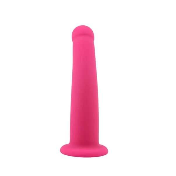 Roze silikonski dildo bez testisa Bend Over - CN-544098547