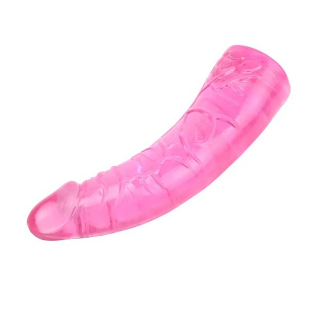 Roze TPE dildo 19cm - CN-133003832