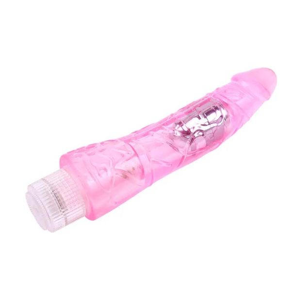 Roze Vibrator 22cm Glitters Mr.Right Pink - CN-131852112