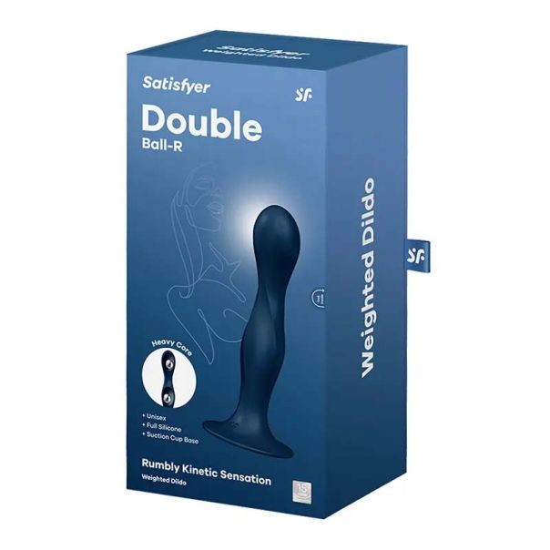 SATISFYER Double Ball-R dark blue - 4048673