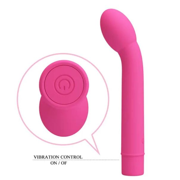 Savitljivi Vibrator za G tačku Logan Pink - 014764-1