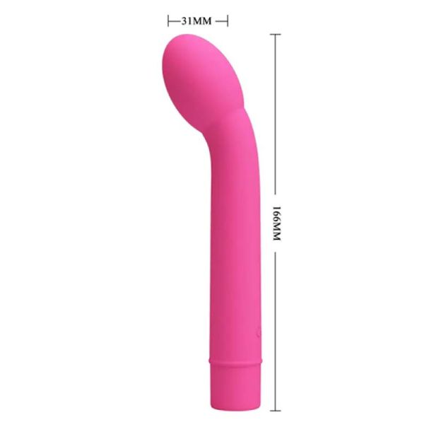 Savitljivi Vibrator za G tačku Logan Pink - 014764-1