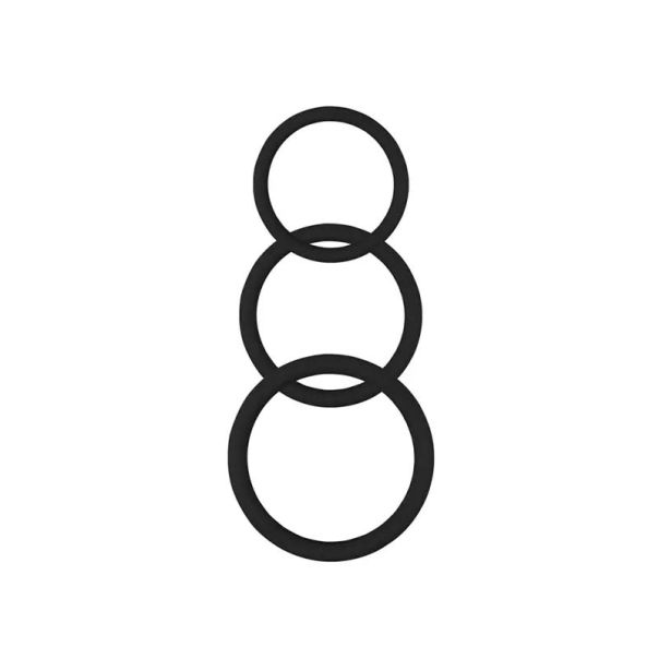 Set od 3 prstena MAGNUM FORCE COCK RINGS - CN-240301776