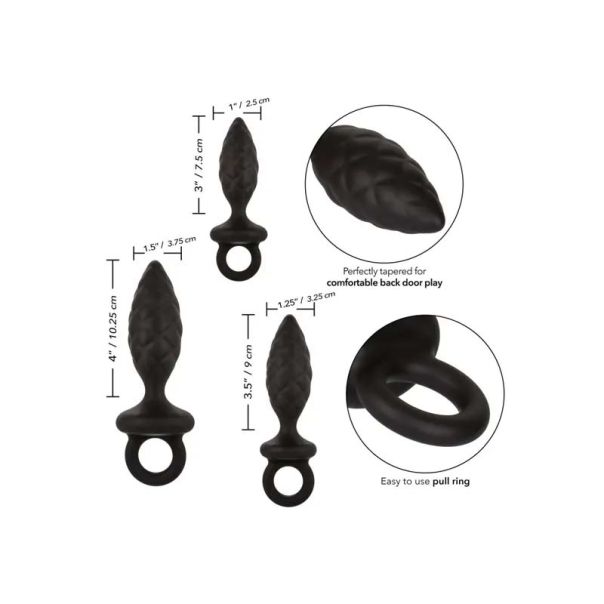 Set silikonskih analnih dilda Silicone Anal Probe Kit - 12146