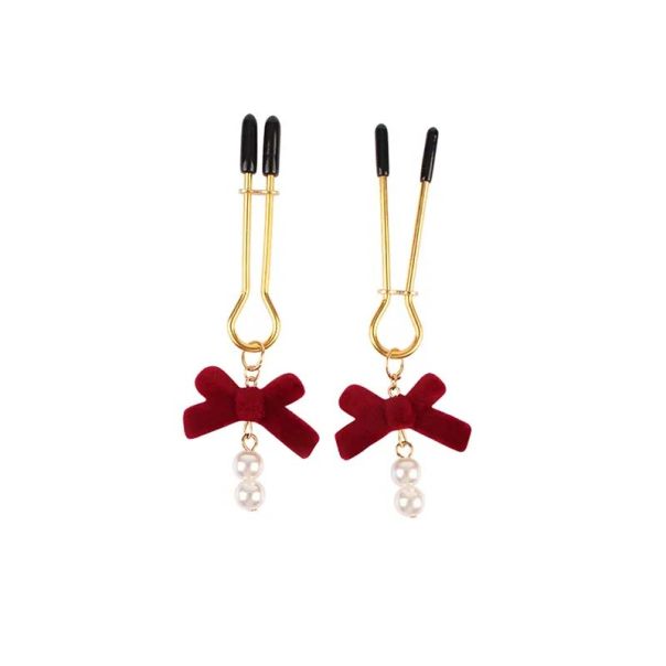 Set za bradavice Pearl Nipple Clamps Kit - CN-732487875