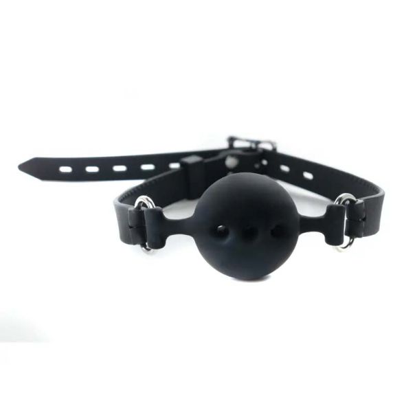 Silikonska kugla za usta sa rupicama Silicone Breathable Ball Gag - ff001008