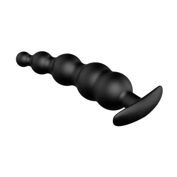 Silikonski analni dildo sa kuglicama - 040039N