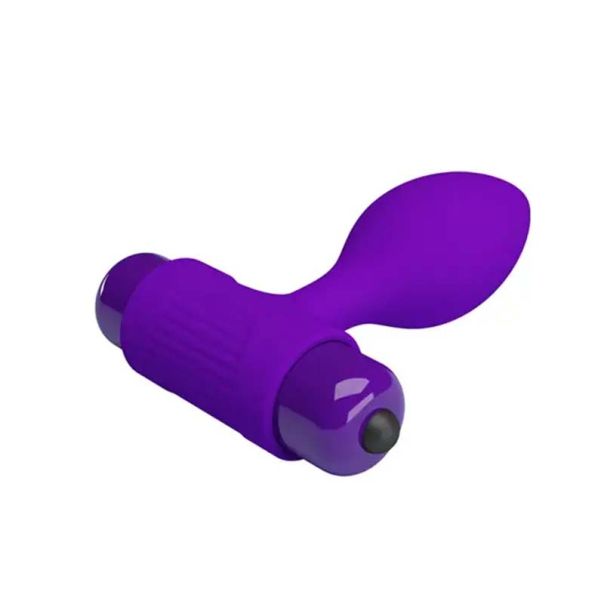 Silikonski analni vibrator - 040077-1-1