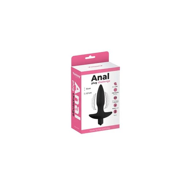Silikonski analni vibrator S Vibrating Anal Plug - ft001003