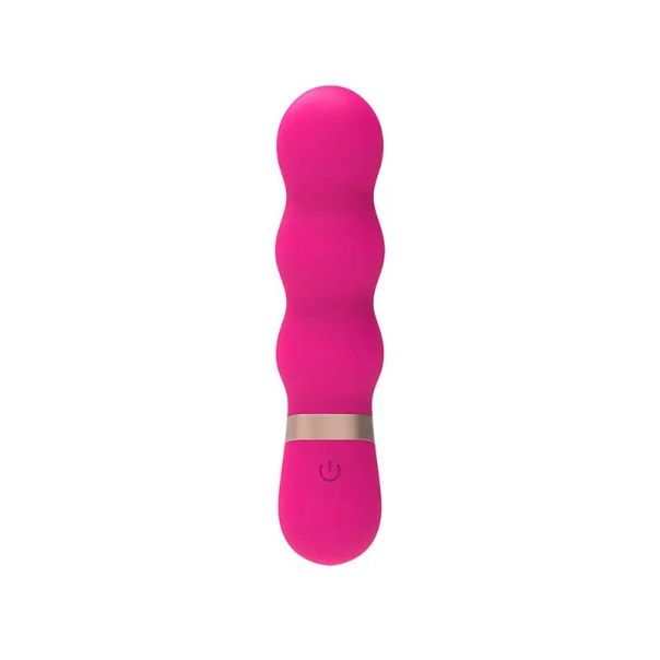 Silikonski Roze Vibrator 12cm Ripple Vibe - CN-840917906