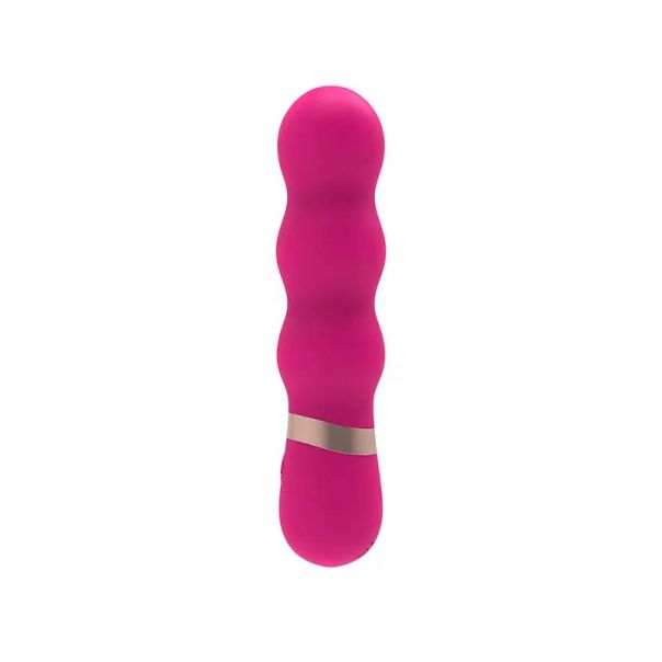 Silikonski Roze Vibrator 12cm Ripple Vibe - CN-840917906