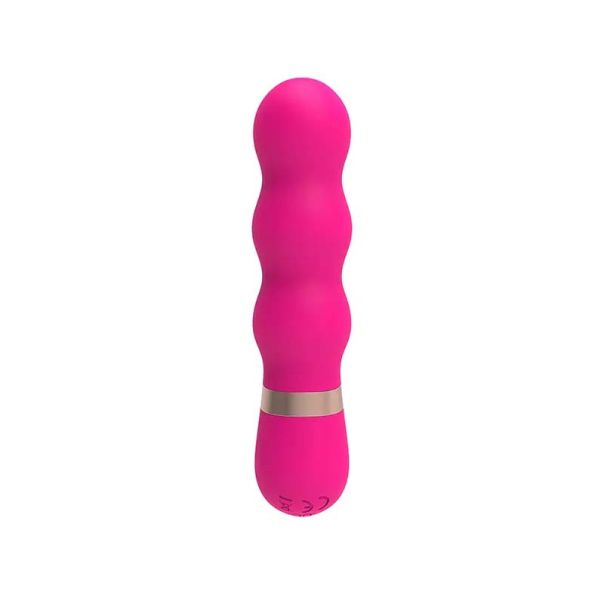 Silikonski Roze Vibrator 12cm Ripple Vibe - CN-840917906