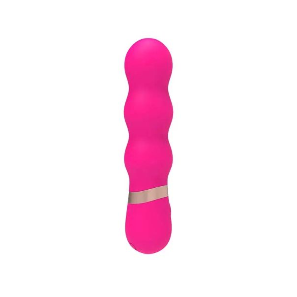 Silikonski Roze Vibrator 12cm Ripple Vibe - CN-840917906